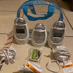 V-tech Baby monitor Dm221-2 Like New!